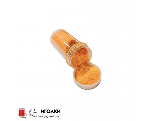 Блестки-глиттер арт.7886 цв.оранжевый уп.20 гр